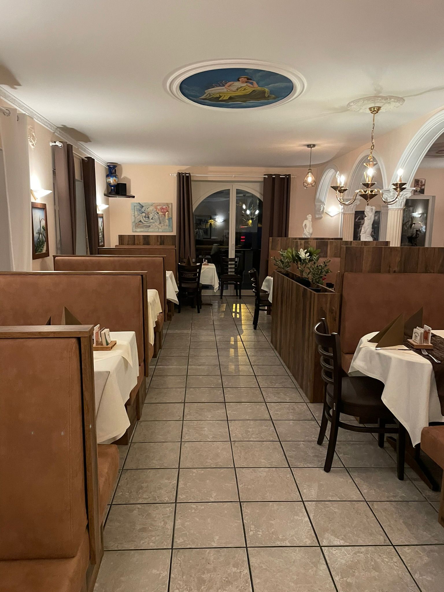 Innenraum Restaurant Jannis