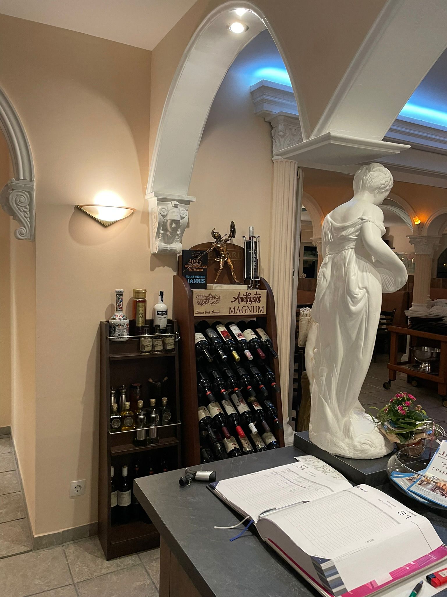 Innenraum Restaurant Jannis